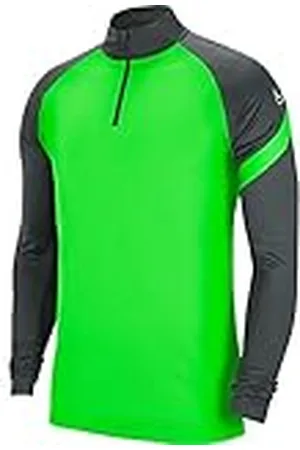 Nike Academy Pro Drill Top Taladro Superior, Infantil, Golpe Verde/Antracita/Verde Strike/(Blanco), XS