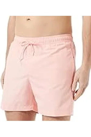 Calvin Klein Bañador Hombre Medium Drawstring Pernera media, Rosa, XXL