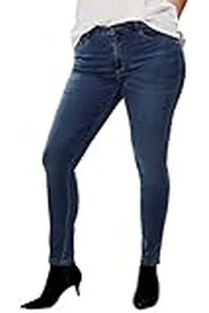 ONLY Carmakoma NOS Caraugusta HW SK Dnm Jeans MBD Noos Vaqueros Skinny, , 48 /L34 (Talla del Fabricante: 48) para Mujer