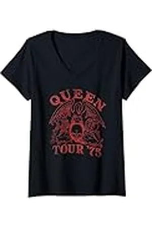 Queen Tour oficial 75 Camiseta Cuello V