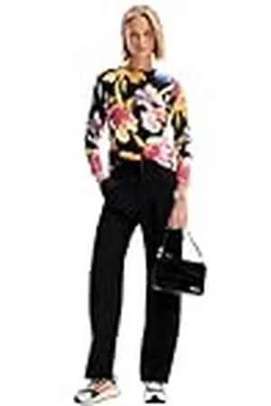 Desigual Jersey de Punto Plano para Mujer Sudadera, , L