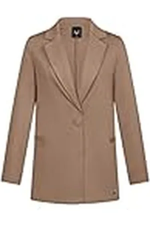 19V69 Italia Zoe Brown Blazer, , L Mujeres