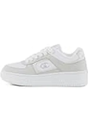 Champion Foul Play Plat Velour W Low, Zapatillas Deportivas Mujer, Light Gris (ES002), 36.5 EU