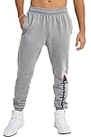 Champion Powerblend, Fleece Joggers, Comfortable Sweatpants for Men (Reg. Or Big & Tall) Pantalones Deportivos, , Large para Hombre