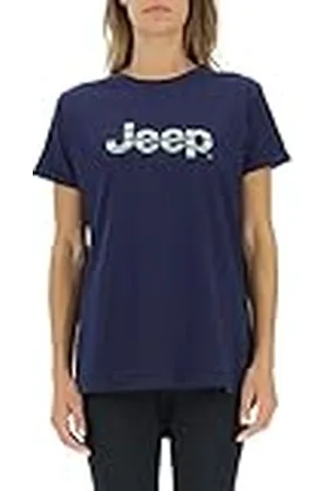 Jeep O102611-A184 J Woman T-Shirt Oversize Striped Print Turn-up Sleeve J22W Mujer M