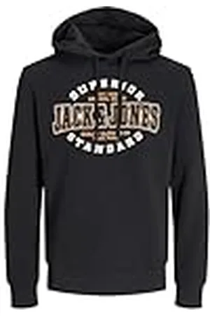 JACK & JONES JACK&JONES PLUS Jjelogo Sudadera con Capucha 2 Col 24/25 Noos Pls, , XXXL para Hombre