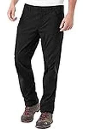 Berghaus Ortler 2.0 - Pantalón de Caminar, Hombre, Resistente al Agua, Ajuste Cómodo, Transpirable, Negro (Black), Talla S (W30/L32 - Regular)