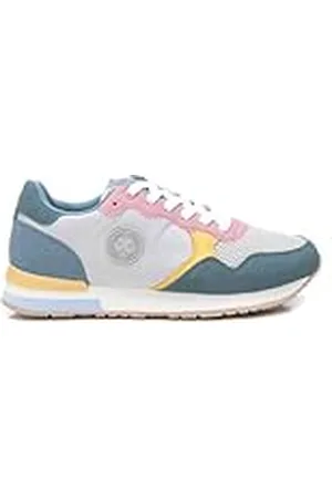 Xti Zapatilla Mujer Jeans - Calzado Cómodo y Versátil - Moda Casual - Modelo 14406105 (Talla 37)