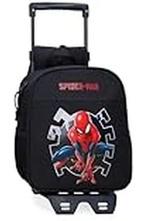 Marvel Joumma Mochila Guardería Negro 23x25x10 cms Poliéster 5,25L