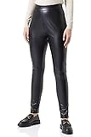 ONLY Carpapaya HW Legging Otw Leggins de Piel sintética, , 50 para Mujer