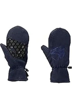 Jack Wolfskin Manoplas de Forro Polar para niños, otoño/Invierno, Infantil, Color , tamaño 128