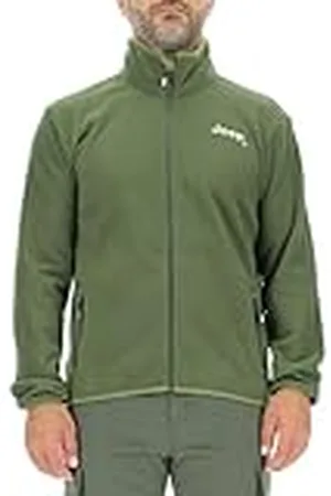Jeep O102885-E946 J CHAQUETA POLAR HOMBRE bolsillos de cremallera Bordado Pequeño J23W Hombre S