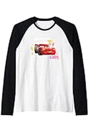 Cars Lightning McQueen In My Heart Valentine Camiseta Manga Raglan