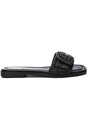 Xti Sandalia Mujer Negro - Calzado Cómodo y Versátil - Moda casual - Modelo 14386103 (Talla 38)