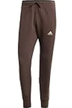 adidas Hombre Essentials French Terry Tapered Cuff 3-Stripes Pants, , XS