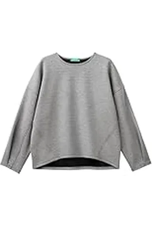 Benetton Malla G/C 38y6d108o Sudadera, , L para Mujer