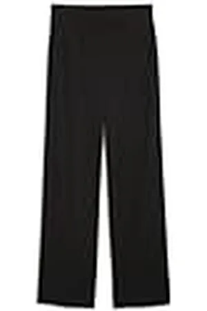 PUMA ESS - Pantalones de Punto de Cintura Alta para Mujer