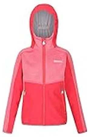 Regatta Bracknell II - Chaqueta Softshell De Tejido Elástico Y con Capucha Soft Shell, Niñas, , 7-8