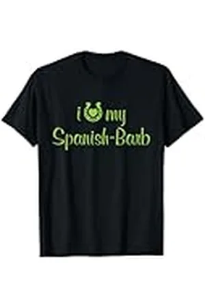 Hip Entrenador ecuestre I Love My Spani-Barb Horse Camiseta