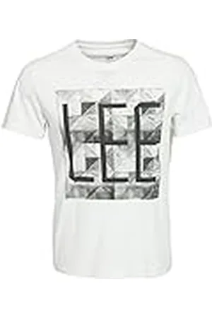 Lee Logo tee Camiseta, L para Hombre
