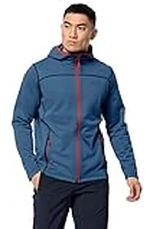 Jack Wolfskin Chaqueta de forro polar Horizon Hooded M para hombre