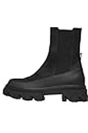 ONLY Onltola-1 Nubuck PU Chunky Boot-Noos, Botas Cortas al Tobillo Mujer, , 38 EU