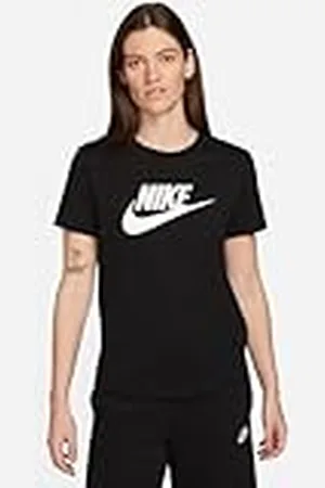 Nike DX7906-010 W NSW tee ESSNTL ICN FTRA T-Shirt Mujer Tamaño L