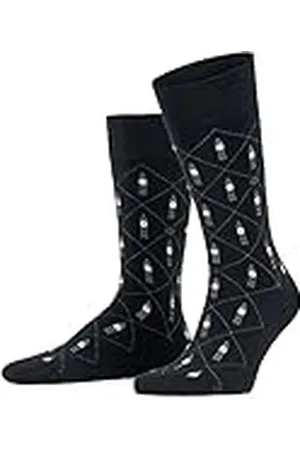 Burlington Big Ben M SO algodón estampado 1 par, Calcetines Hombre, , 40-46