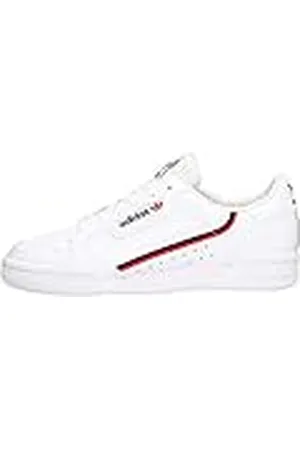 adidas Continental 80 J, Zapatillas De Gimnasia, Blanco (FTWR White Scarlet Collegiate Navy), 36 2/3 EU