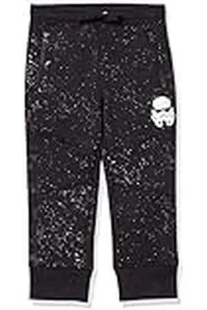 Amazon Disney | Marvel | Star Wars Pantalones Jogger de Forro Polar con Bolsillo con Cremallera (Previamente Spotted Zebra) Niño, , 2 años