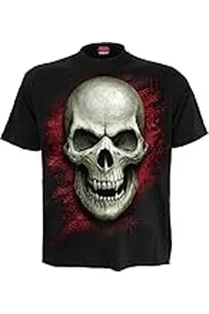 Spiral Gothic Runes - Brilla en la Oscuridad Hombre Camiseta S