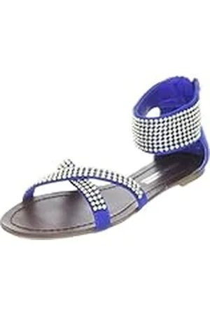 Buffalo London 311-2448 IMI Suede 130209 - Sandalias de Vestir de Tela para Mujer, Color , Talla 40