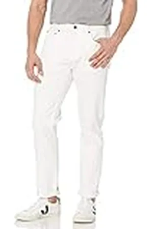 Amazon Pantalón Vaquero Elástico de Ajuste Deportivo Hombre, , 42W / 28L