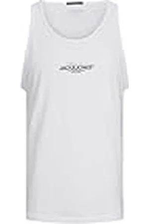 JACK & JONES Joraruba Branding Tank Top Pls Camiseta de Tirantes Anchos, , XXXL para Hombre