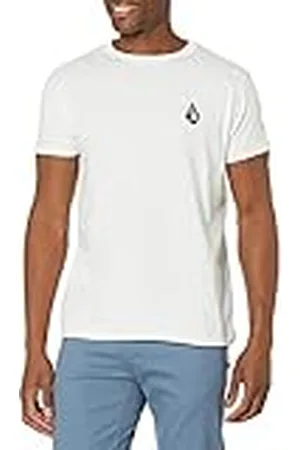 Volcom Blaquedout Short Sleeve tee Camiseta, Jardín /Opulento, S para Hombre
