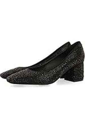 Gioseppo Zapatos de salón Negros con Detalle de Cristales para Mujer darnick