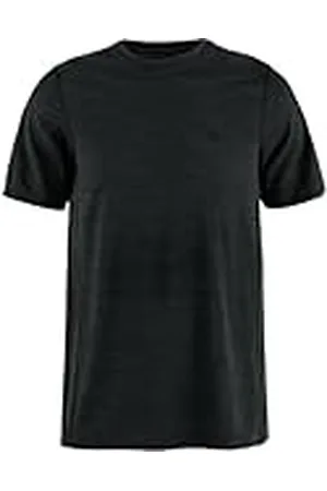 Fjällräven FJALLRAVEN 12600257-550 Abisko Lite SS M Sweatshirt Hombre Black Tamaño XL