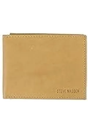 Steve Madden RFID - Cartera de Piel con Cierre de Cremallera, (Beige) - N80001/02RF-02-One Size