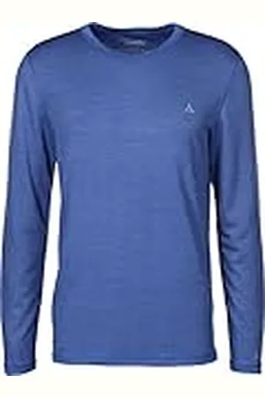Schöffel Merino Sport Shirt 1/1 Arm M Chaqueta de Invierno Funcional con Capucha Desmontable, Impermeable y Resistente al Viento para Exteriores de 4 vías, Hombre, , Medium