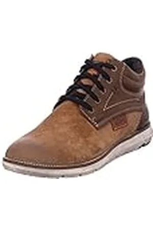 QS by s.Oliver 15100, Zapatillas Altas Hombre, Marrón (Brown Comb), 41 EU