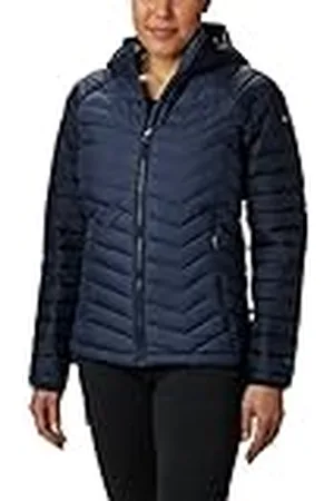 Columbia Powder Lite Hooded Jacket, Chaqueta Acolchada Con Capucha Mujer, , L