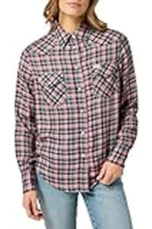Wrangler Western Shirt Camiseta, , XS para Mujer