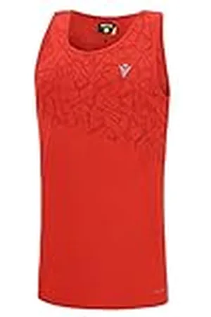 macron Run Prime Scc Alfred Camiseta Estampada Tomred/Dtomred Man Mangas, Hombre, , M