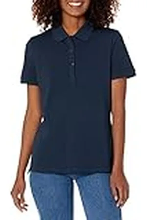 Amazon Polo de Manga Corta (Disponible en Tallas Grandes) Mujer, , S