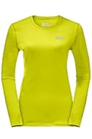 Jack Wolfskin Sky Thermal L/S W Camiseta para Senderismo, , M para Mujer