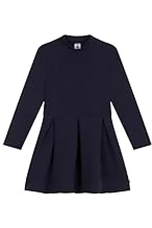 Petit Bateau A0BFE Vestido De Manga Larga Niñas 8 Años