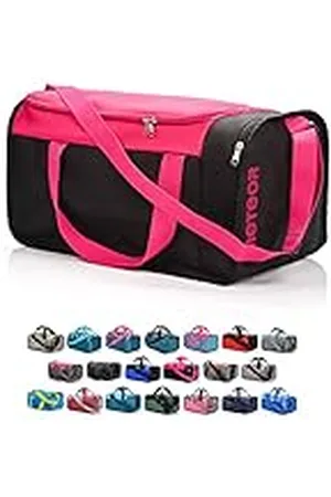 Meteor Bolsa de Deporte Gimnasio Fitness Viaje Vacaciones Deportiva - Bolso Universal con Bandolera - Bolsa plegada Ideal para jóvenes y Adultos, Hombre y Mujer 20L y 40L ( , 20 L)