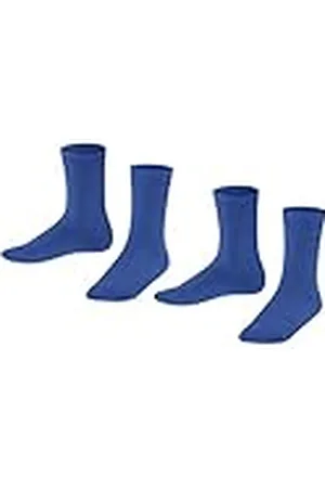 Falke ESPRIT Foot Logo 2-Pack K SO algodón unicolor 2 pares, Calcetines Unisex niños, , 35-38