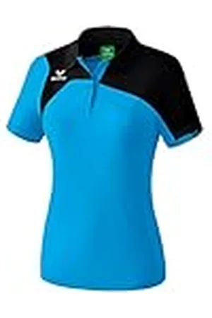 Erima Club 1900 2.0 Polo, Mujer, Curacao/Negro, 36