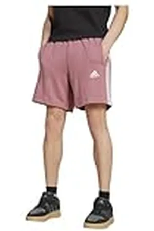 adidas Hombre Essentials French Terry 3-Stripes Shorts, , M Tall